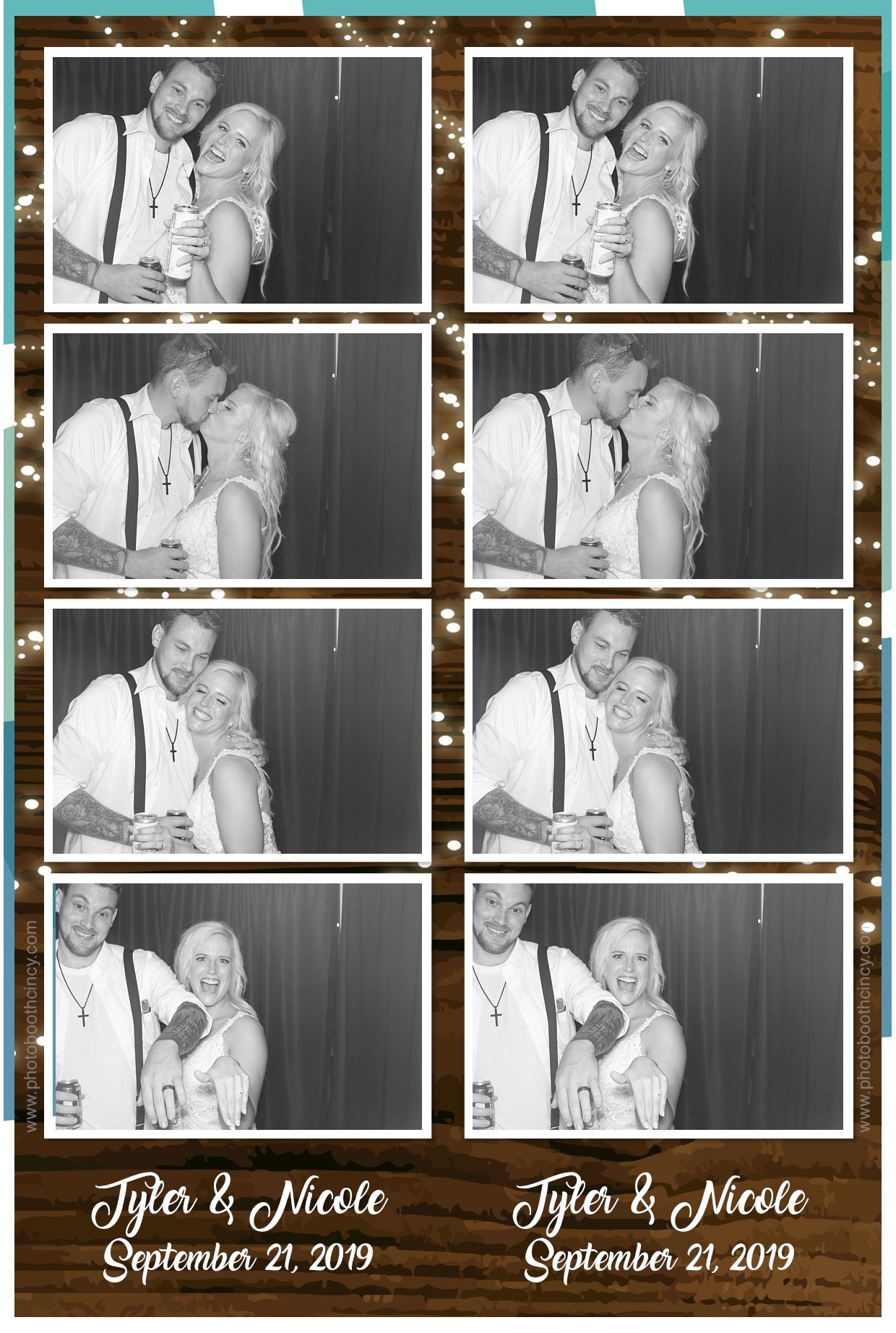 Nicole Lahrmann & Tyler Wilson | View more photos from the event at gallery.photoboothcincy.com/u/PhotoBoothCincy/Nicole-Lahrmann-Tyler-Wilson